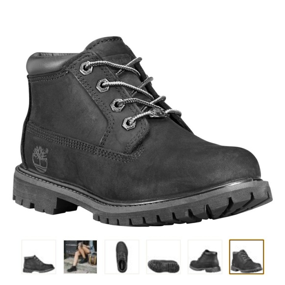 BNWB AF Nellie Black Nubuck Timberlands - Picture 6 of 8